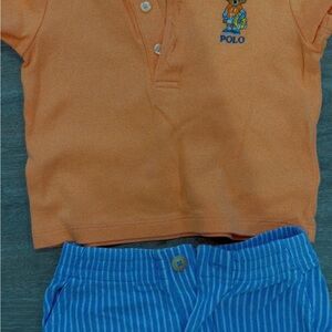 Polo by Ralph Lauren Kids Orange Polo Shirt